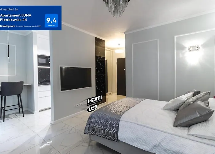 Luna, Piotrkowska 44 - Free Parking Lejlighed Łódź
